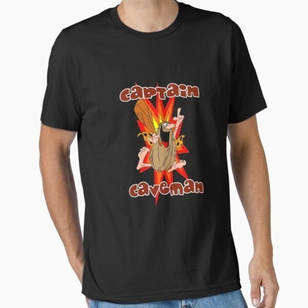 Classic Captain Caveman  Animation Fan Collection Shirt